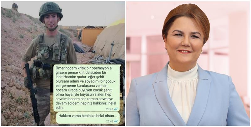 Ispartalı şehidimiz Piyade Uzman Çavuş Enes Özgül’ün vasiyeti yerine getiriliyor.