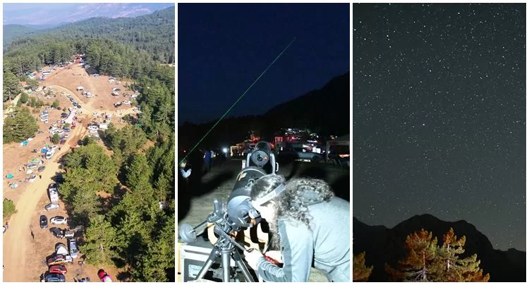 Türkiye’nin en karanlık noktalarından biri olan Melikler Yaylası’nda 6. Gökyüzü