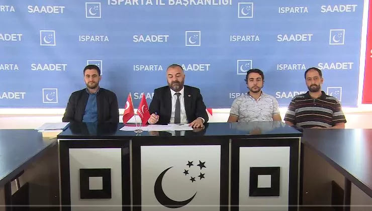 Saadet Partisi Merkez İlçe Başkanı Hüseyin Yıldızhan, Ak Parti iktidarının