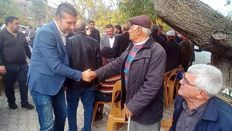 Cumhuriyet Halk Partisi (CHP) Burdur İl Başkanı İzzet Akbulut ve