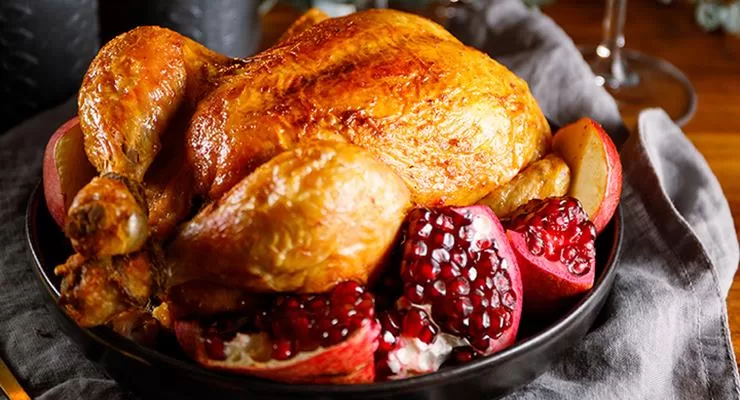 Yılbaşı gecesinin geleneksel lezzetleri hindi&nbsp;ve tavuk eti her zaman olduğu