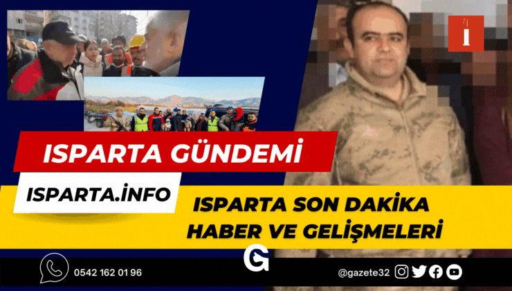 Günün önemli ve sıcak gelişmeleri isparta.info’da. Haberler için lütfen tıklayın..