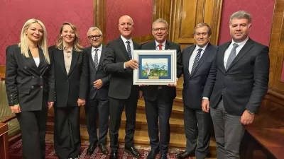 ATSO Başkanı Ali Bahar ve Varşova Ticaret Odası (WIG) Başkanı