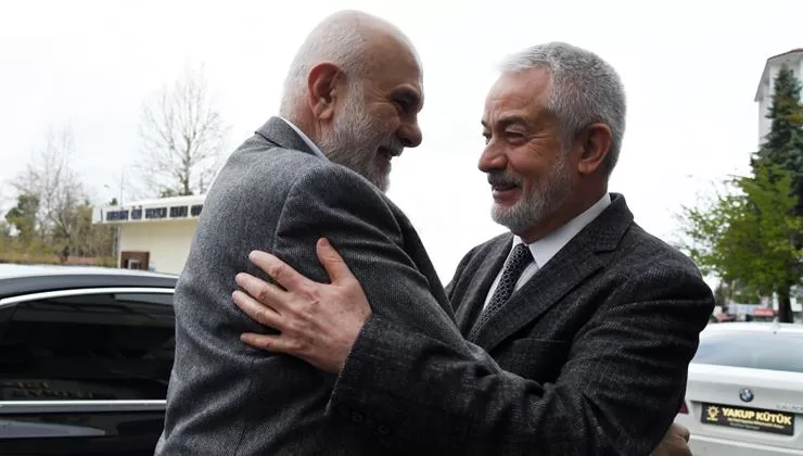 TBMM Başkanvekili Süreyya Sadi Bilgiç, Isparta Belediye Başkanı Şükrü Başdeğirmen’in