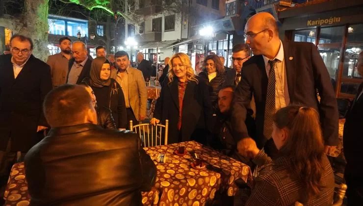 MİLLETVEKİLİ AYLİN CESUR YALVAÇ’TA:&nbsp; İYİ Parti Isparta Milletvekili ve 1.