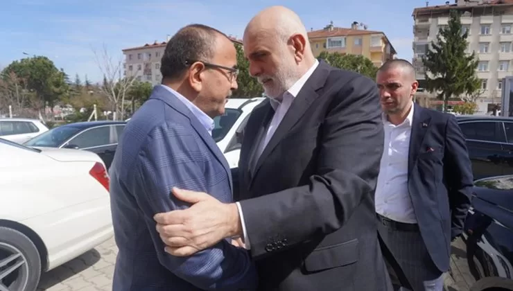 TBMMM Başkanvekili Süreyya Sadi Bilgiç, AK Parti İl Başkanı Serkan