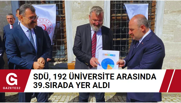 Süleyman Demirel Üniversitesi, “2022 Yılı Girişimci ve Yenilikçi Üniversite Endeksi”nde