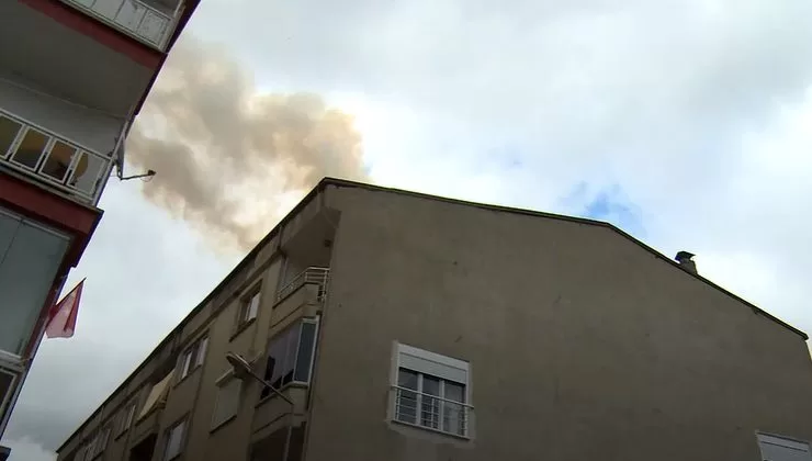 Isparta’da meydana gelen baca yangını mahalle sakinlerini korkuttu. Gazi Kemal