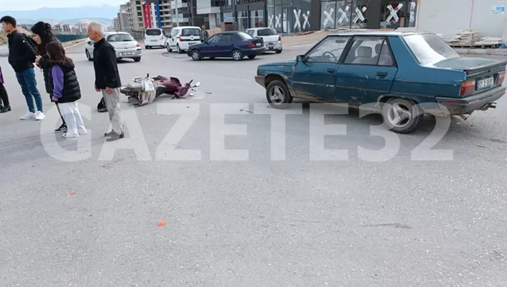 Sondakika haberine göre Isparta’nın Batıkent mahallesinde meydana gelen trafik kazasında