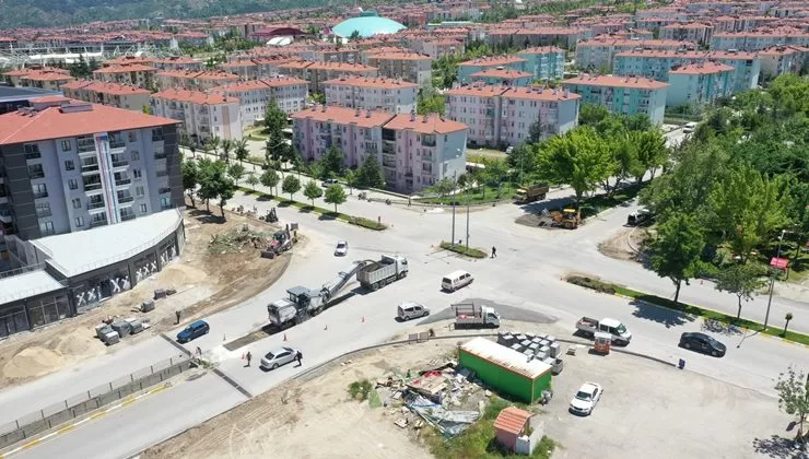 Isparta Belediyesi tarafından Gölcük yolu üzerinde Muzaffer Sinop Caddesi ile