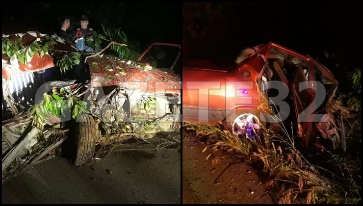 Isparta – Eğirdir karayolunda gece saatlerinde meydana gelen trafik kazasında