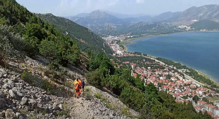 Bayram tatili dolayısıyla İstanbul'dan Eğirdir ilçesine gelen 63 yaşındaki Halis