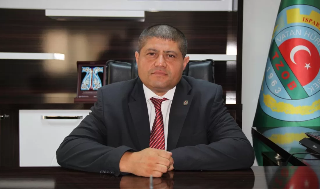 Isparta Ziraat Odası Başkanı Muslahattin Can Selçuk, Isparta ‘da Toprak Mahsulleri