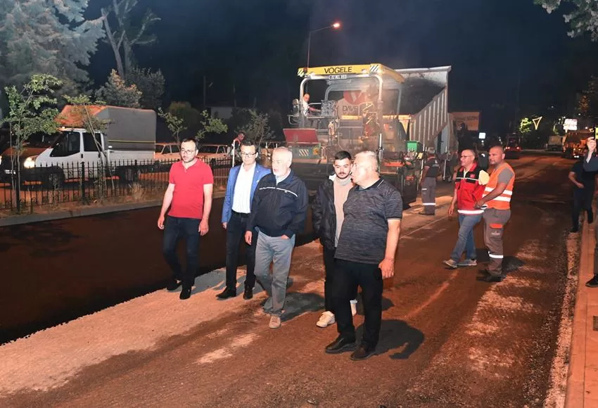 Asfalt çalışmaları 3 etapta tamamlanacak