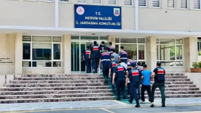 Mersin İl Jandarma Komutanlığınca PKK/KCK terör örgütü üyesi altı şahsa