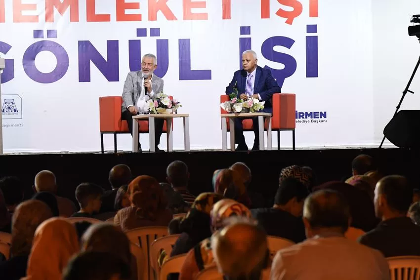 Isparta Belediye Başkanı Şükrü Başdeğirmen, Mahalle Meclisi Buluşmaları kapsamında Gülevler