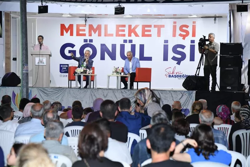 Isparta Belediye Başkanı Şükrü Başdeğirmen, haftanın son Mahalle Meclisi Buluşmasında