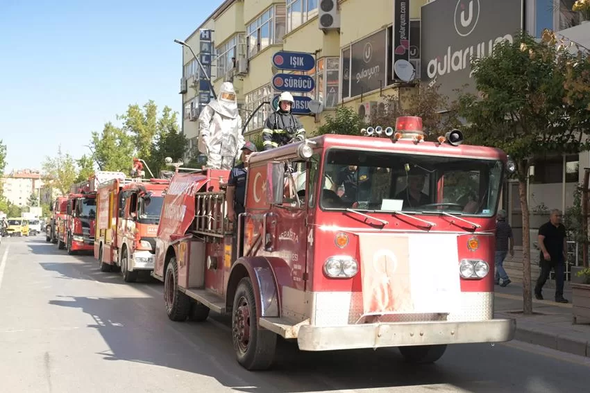 İtfaiye Haftası kutlanıyor