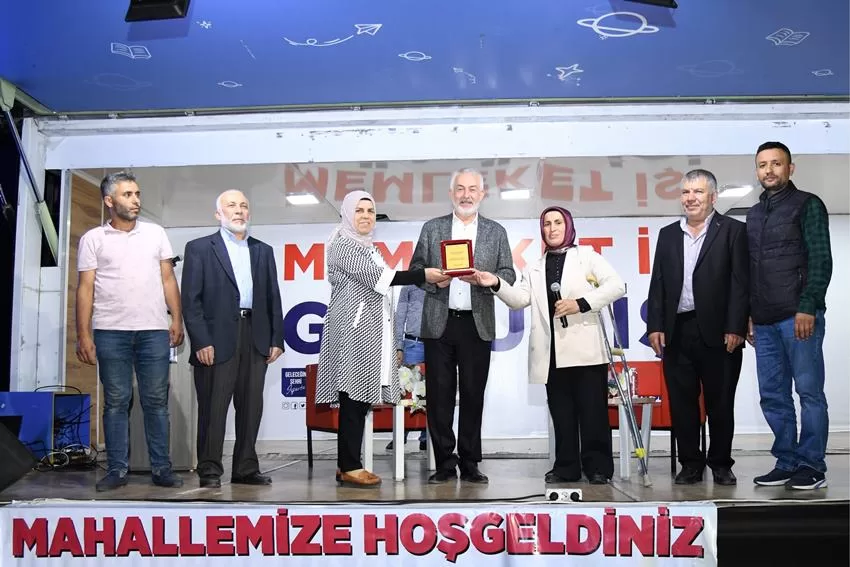 Başkanım gece gündüz yanımızdasınız