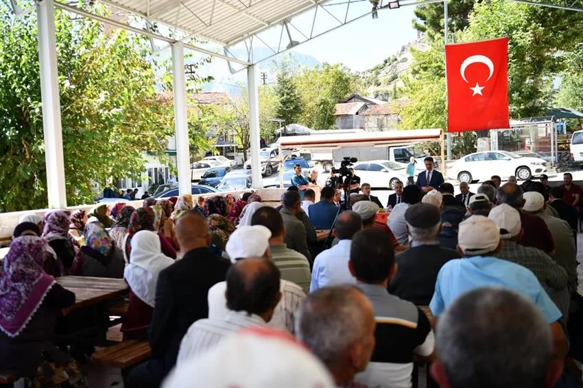 Vali Baruş Sütçüler ilçesini ziyaret etti