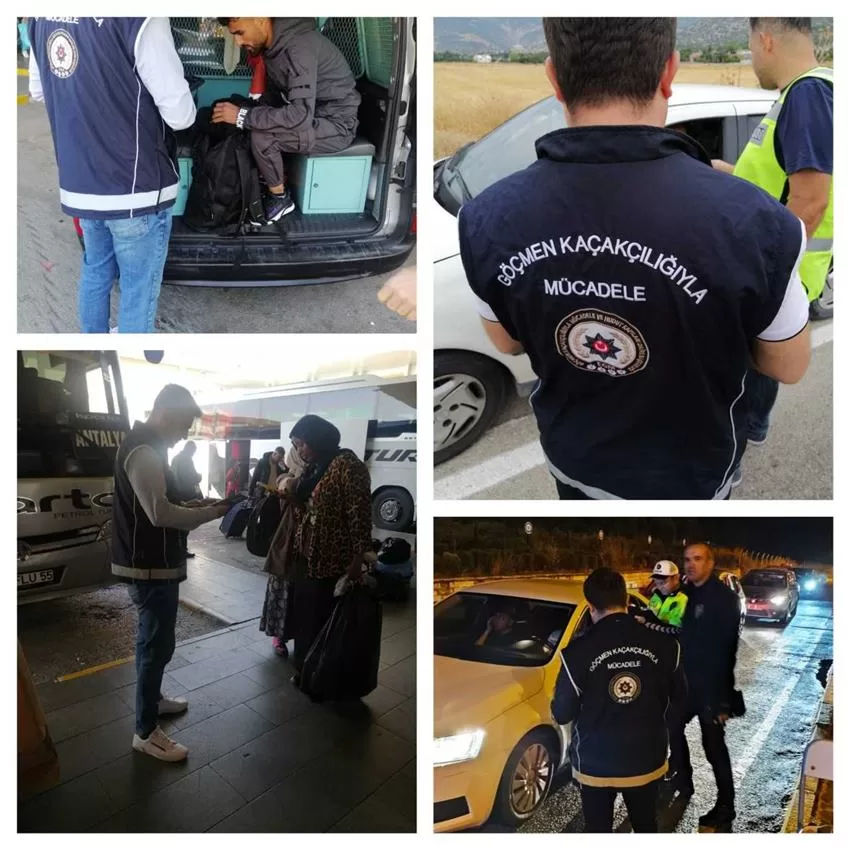 Isparta İl Emniyet Müdürlüğü Göçmen Kaçakçılığıyla Mücadele ve Hudut Kapıları