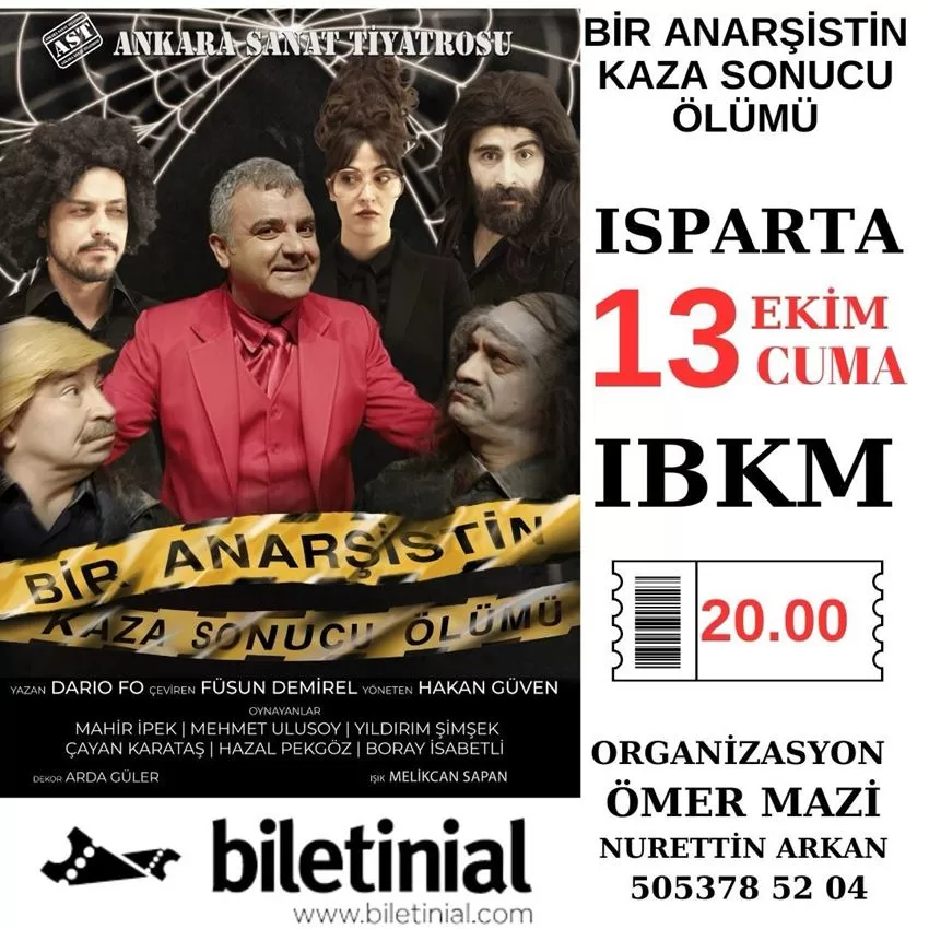 Cuma akşamı en komik oyuncular Isparta’ya konuk olacak Yaz mevsiminin