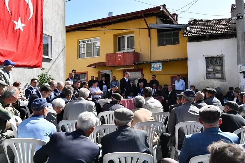 Vali Aydın Baruş çalışma ziyaretleri kapsamında Aksu ilçesi ile Yaka