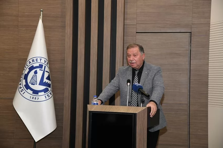 Isparta Ticaret ve Sanayi Odası (ITSO) yönetimi, Ekonomist Murat Sağman