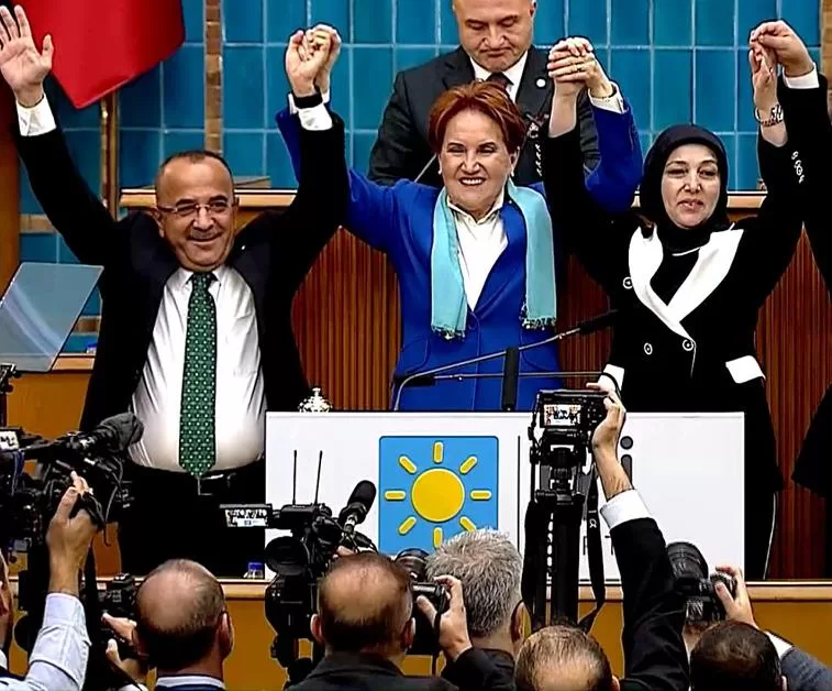 İyi Parti Genel Başkanı Meral Akşener, Ahmet Tural’ın adaylığını açıkladı.