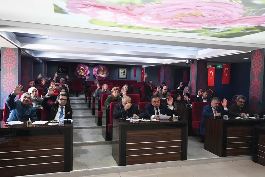 Isparta Belediye Meclisinde yatırımlar için verilen hibeler görüşüldü