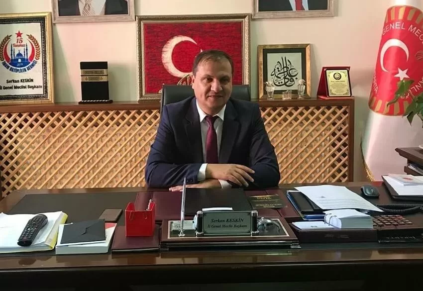 AK Parti Isparta İl Başkanı Serkan Keskin, görevinden af talebinin
