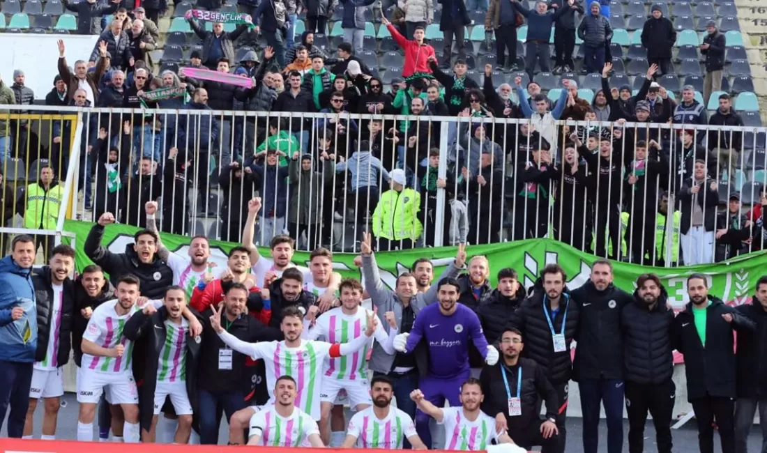 Isparta 32 Spor galibiyetle dönüyor TFF 2. Lig Kırmızı Grupta mücadele eden Isparta 32 Spor,