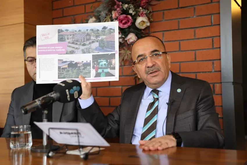 Tural’dan mahallelere modern sosyal tesis sözü Mahalle muhtarlarıyla bir araya