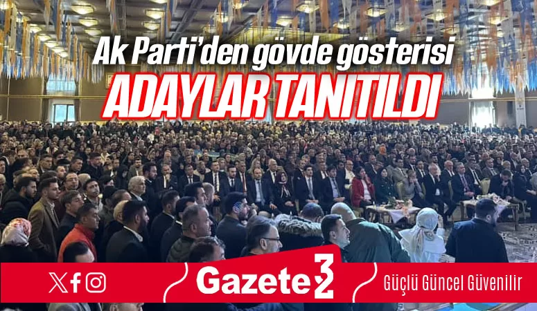 AK Parti’de aday belirleme süreci sona erdi. Isparta Belediye Başkan