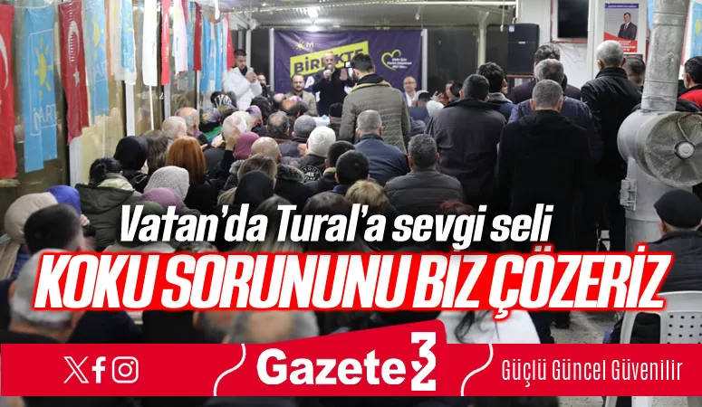 Mahalle Buluşmaları kapsamında Vatan Mahallesi sakinleriyle bir araya gelen İyi