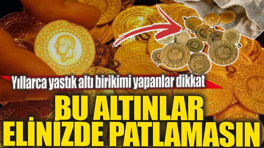 Yastık altında biriktirilen altının değerlendirilmesi konusunda milyonlarca vatandaşa kötü haber.