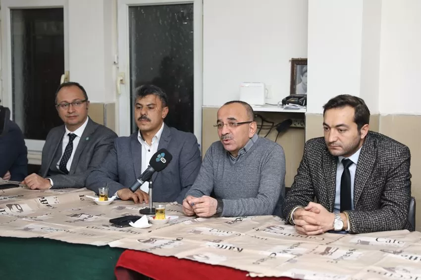 Gümüşhaneliler Derneği üyeleriyle bir araya gelen İyi Parti Isparta Belediye