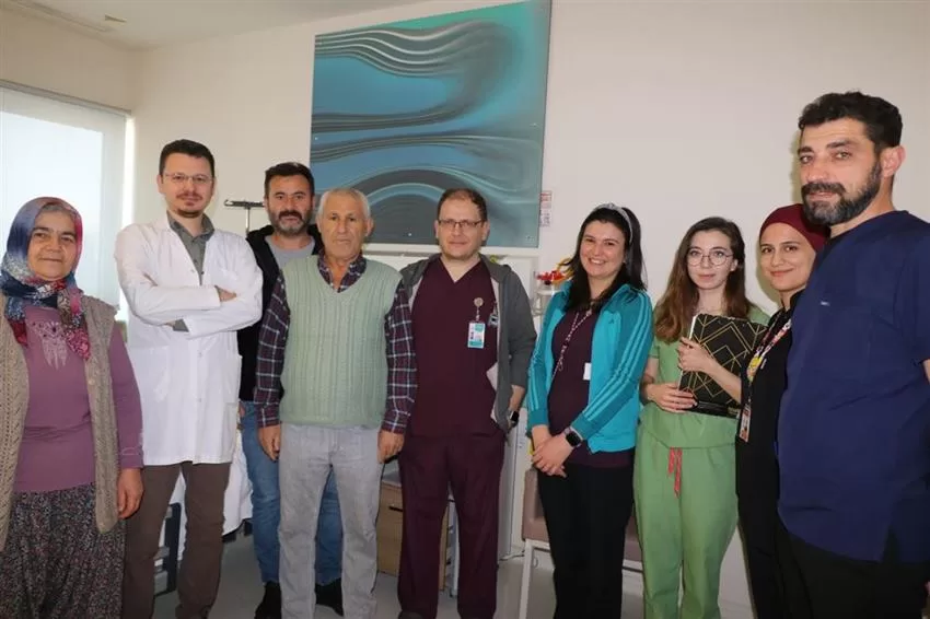 Isparta Şehir Hastanesinde kapak ameliyatından sonra bu kez kalp damar