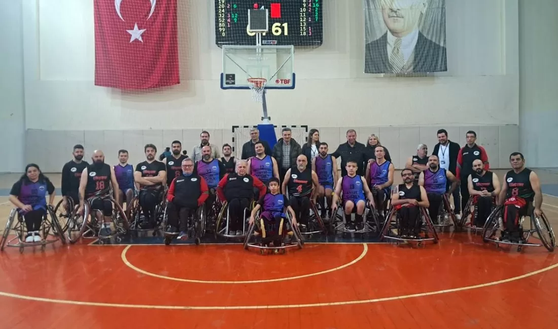 Türkiye Basketbol Federasyonu Tekerlekli Sandalye Basketbolu 2. lig müsabakalarında ilimizin
