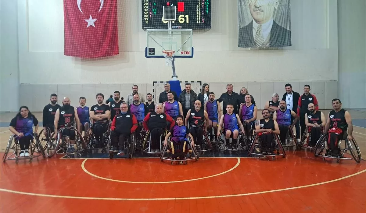 Türkiye Basketbol Federasyonu Tekerlekli Sandalye Basketbolu 2. lig müsabakalarında ilimizin