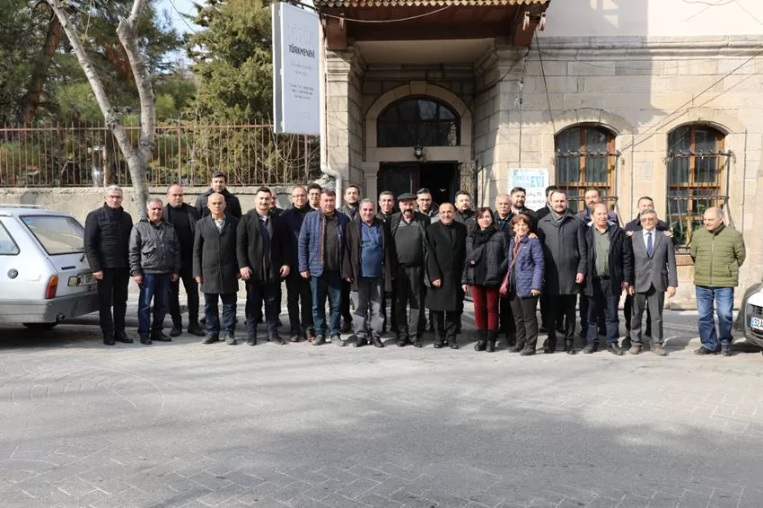 Isparta Yörükler Türkmenler Kültür Araştırma ve Yaşatma Derneği’ni ziyaret eden