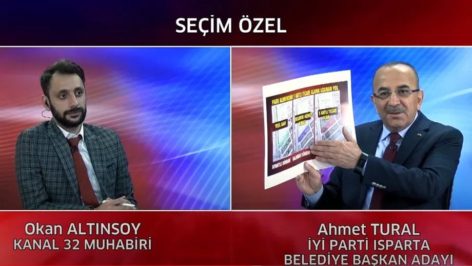 İyi Parti Belediye Başkan Adayı Ahmet Tural, ‘Cuma pazarındaki park