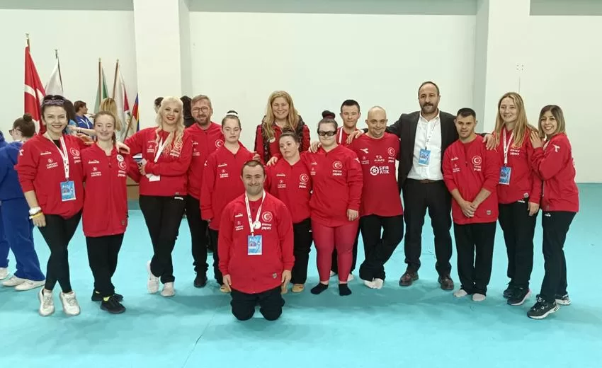 Antalya’da düzenlenen Dünya Down Sendromlu Spor Olimpiyatlarında Ispartalı milli sporcu