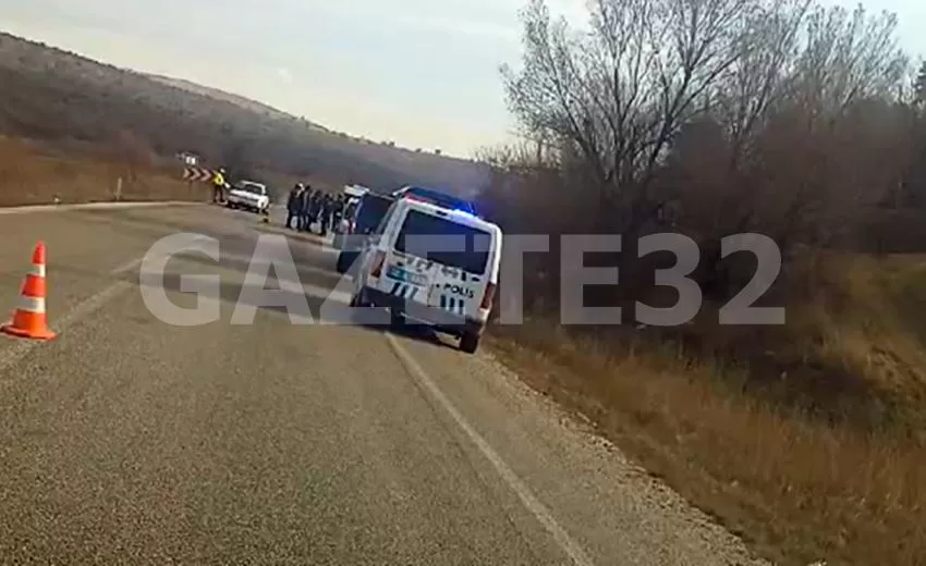 Isparta’da meydana gelen trafik kazasında 1 kişi öldü,. Edinilen bilgilere