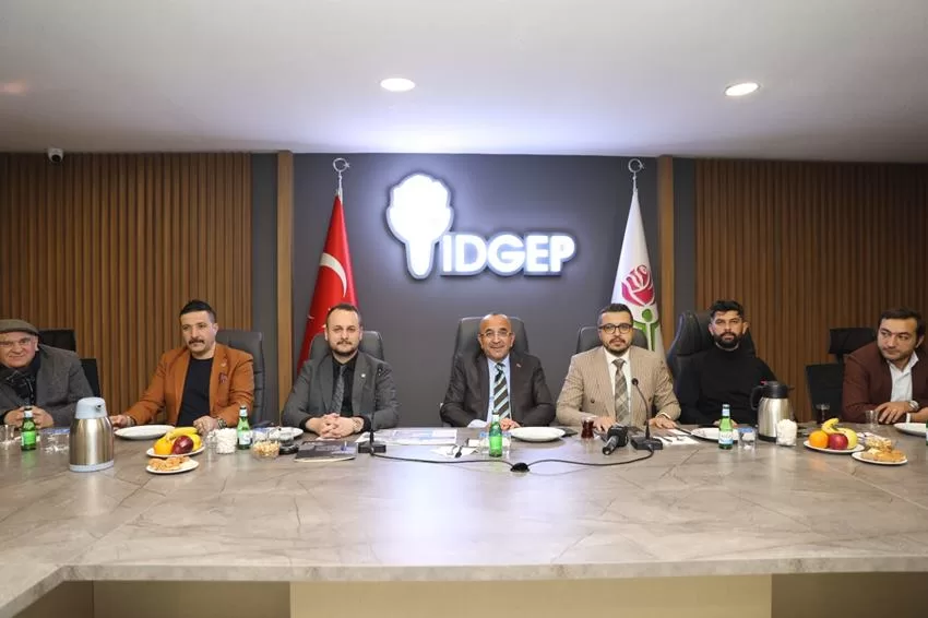 İyi Parti Belediye Başkan Adayı Ahmet Tural, IDGEP üyelerin ziyaretinde