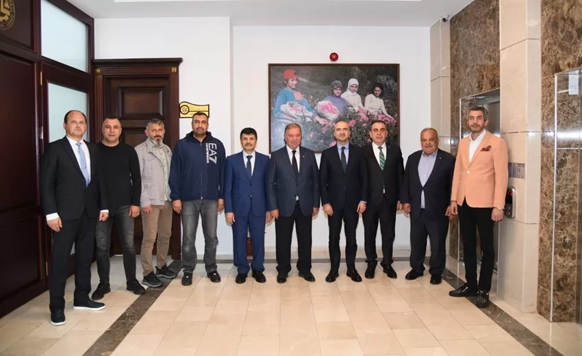 KOSGEB Başkanı Ahmet Serdar İbrahimcioğlu, Isparta Ticaret ve Sanayi Odası