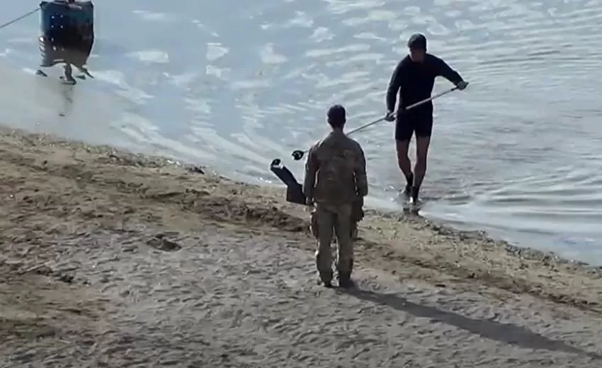 Eğirdir Gölü’nde buluna 7 bomba imha için Dağ Komando okuluna