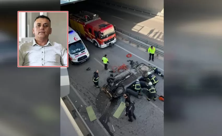 Isparta’da alt geçide düşen otomobilin sürücüsü Murat Bağçeci, 25 gün