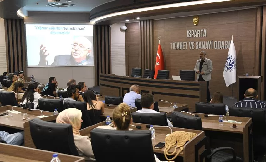 Isparta Ticaret ve Sanayi Odası tarafından düzenlenen ‘İklim Değişikliği Kaynaklı