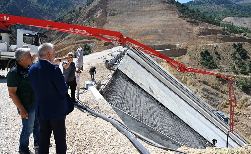 Isparta’nın yıllık 10,6 milyon metreküplük içme suyu ihtiyacını karşılayacak Darıderesi-2